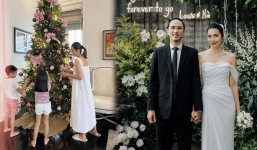 Gia đình Tăng Thanh Hà trang hoàng đón Giáng sinh, sự hiện diện của ái nữ gây chú ý