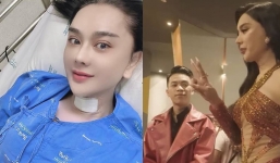 Lâm Khánh Chi lộ diện lộng lẫy hậu phẫu, tình hình hình sức khỏe vẫn chưa ổn định