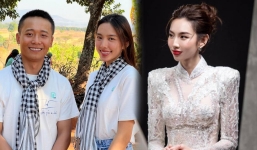 Thùy Tiên e thẹn khi được hỏi về Quang Linh Vlogs, cảm xúc dâng trào với hành trình tại châu Phi