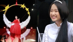 Angela Phương Trinh đu cần cẩu tại thảm đỏ, lần đầu hiện diện bên cạnh 'con gái'