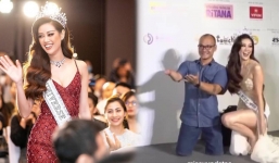 Khánh Vân được quốc tế nhắc tên, hành động của nàng hậu khiến fan sắc đẹp Việt 'nở mày nở mặt'