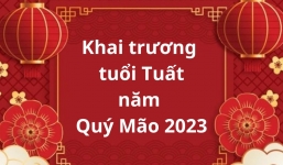 Chọn ngày khai trương, mở hàng cho gia chủ tuổi Tuất trong năm mới Quý Mão 2023