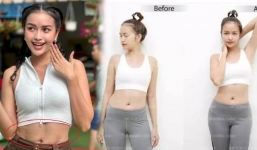 Ngọc Châu vô tình để lộ vóc dáng kém nuột nà giữa nghi vấn phẫu thuật thẩm mỹ