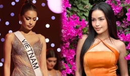 Ngọc Châu gây chú ý về nhan sắc sau khi trở về từ Miss Universe 2022