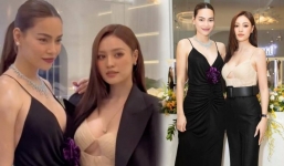 Camera thường 'bóc' nhan sắc Hồ Ngọc Hà và Ninh Dương Lan Ngọc khi cùng đọ sắc