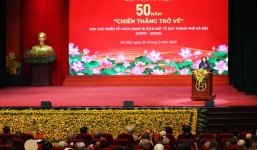 Gặp mặt 552 chiến sĩ cách mạng nhân kỷ niệm 50 năm “chiến thắng trở về”
