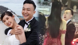 Vợ chồng Lê Âu Ngân Anh gây chú ý với khoảnh khắc thiếu tình cảm chốn đông người