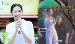 Thùy Tiên hành xử gây chú ý trên sân khấu