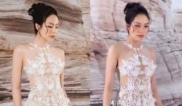 Hoa hậu Thanh Thủy sau trùng tu nhan sắc: Gây mê với sắc vóc như tượng tạc