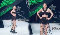 Video: Hồ Ngọc Hà gây bất ngờ khi catwalk theo phong cách 'vũ điệu hoang dã'