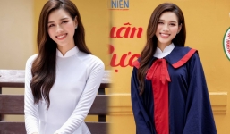 Đỗ Thị Hà tỏa sáng trong loạt ảnh đánh dấu mốc quan trọng của cuộc đời