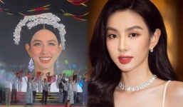 Thùy Tiên đẹp tỏa sáng trên sân khấu: Nhan sắc nàng hậu quốc tế khiến bao người trầm trồ