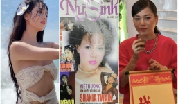 Sao Việt 29/5: Việt Hương gây bất ngờ với nhan sắc 25 năm trước, Ngọc Trinh lại khoe dáng cực 'bạo' đọ nắng hè