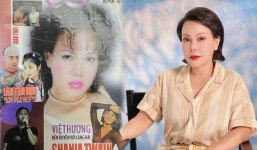 Việt Hương bất ngờ khui lại hình họa báo từ 25 năm trước, khoe nhan sắc thuở thanh xuân