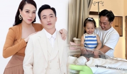 Cường Đô La đăng tải khoảnh khắc đắt giá sau khi bà xã Đàm Thu Trang hạ sinh quý tử
