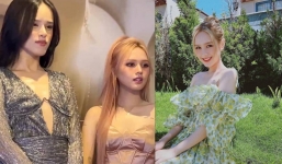 Xoài Non khoe nhan sắc rạng ngời dù 'lép vế' chiều cao khi đứng cạnh Trần Đức Bo