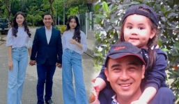 MC Quyền Linh xả loạt ảnh thời thơ ấu của 2 ái nữ: Đúng chuẩn 'đẹp từ trứng nước' là có thật