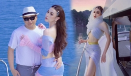 Sau hình ảnh 'tình bể bình' bên shark Bình, Phương Oanh tiếp tục khoe sắc với bộ ảnh mới