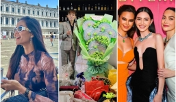 Sao Việt 28/6: Hồ Văn Cường lại nhận 'lộc' từ fan, Hồ Ngọc Hà sang chảnh đọ sắc cùng sao quốc tế