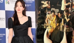 Song Hye Kyo đẹp phát sáng tại sự kiện điện ảnh thế nhưng lại gặp phải một sự cố