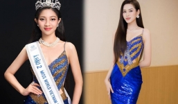 Á hậu Minh Kiên chưa đăng quang đã 'đụng hàng' đàn chị Đỗ Thị Hà: Thần thái ai hơn ai?