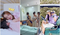 Sao Việt 1/8: Shark Bình - Phương Oanh 'tình bể bình' ở trời Tây, sự thật top 3 HH từ thiện ở bệnh viện 5 sao