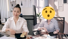 Trở về từ Mỹ, Phương Oanh không ngại 'đu trend' với diện mạo nữ tổng tài