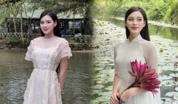 Video: Đỗ Thị Hà đẹp dịu dàng trong tà áo dài, được ngợi khen với hành động dành cho quê hương Thanh Hóa