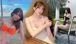 Sau loạt ảnh khoe dáng táo bạo, Thiều Bảo Trâm hé lộ loạt khoảnh khắc đẹp dịu dàng