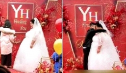 Cô dâu 200 kg bị buông lời gièm pha ngay trong đám cưới, chú rể nói 1 câu khiến ai nấy đều bật khóc