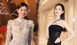 Đỗ Thị Hà đẹp 'phát sáng' tại sự kiện, CĐM thốt lên: Không có gì diễn tả nổi nhan sắc này