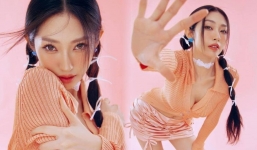 Khổng Tú Quỳnh đón tuổi mới bằng bộ ảnh 'cực cuốn', nhan sắc mỹ nhân tuổi 32 khiến ai nấy trầm trồ