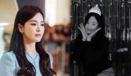 Song Hye Kyo lạnh lùng là thế nhưng vẫn có giây phút cực tình cảm bên cạnh người đặc biệt