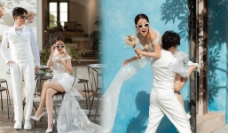 Puka và Gin Tuấn Kiệt xả loạt ảnh mới hậu đám cưới, biểu cảm của cô dâu chú rể đáng yêu hết nấc