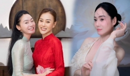 'Mẹ chồng' Phương Oanh khoe nhan sắc kiêu sa ở tuổi U50 sau khi đón nhận tin vui