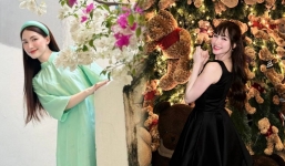 Hòa Minzy công khai 'thả thính' cận Giáng sinh, nhan sắc mẹ một con khiến dân tình phải 'tròn mắt'