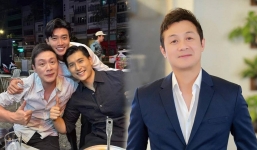 MC Anh Tuấn U50 cực phong độ, visual 'nổi bần bật' khi đứng cạnh đàn em Quốc Trường, Lâm Bảo Châu