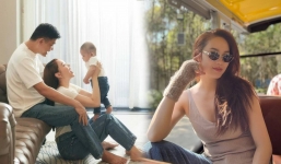 Minh Hằng lần đầu hé lộ khung hình gia đình hạnh phúc, quý tử nhỏ đáng yêu hết nấc