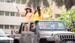 Dàn xe siêu sang của vua cafe Đặng Lê Nguyên Vũ diễu phố Buôn Ma Thuột