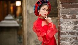 Người đẹp xứ Thanh tung bộ ảnh mới đẹp xiêu lòng sau khi đăng quang Hoa hậu áo dài