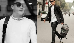 Thủ môn Bùi Tiến Dũng làm mẫu ảnh, diện set đồ trăm triệu