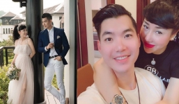 Lấy vợ đại gia hơn 15 tuổi, Trương Nam Thành yêu chiều bà xã hết mức