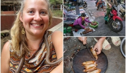 Nữ nhà báo Mỹ thử đặc sản: 'Thịt chuột Việt Nam ngon như phô mai que'