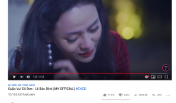 MV “Cuộc vui cô đơn” của Lê Bảo Bình đạt 10 triệu lượt xem sau đúng 10 ngày ra mắt