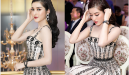 Á hậu Huyền My chứng minh đẳng cấp khi đeo đồng hồ 3 tỷ đi sự kiện