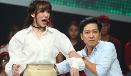 Hari Won liên tục xin ăn, Trường Giang lắc đầu ngao ngán