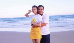 Quyền Linh khoe con gái cao hơn bố, xinh như hoa hậu