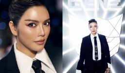 Lý Nhã Kỳ xuất hiện đầy nam tính trên thảm đỏ khiến fan choáng váng