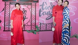 Phan Như Thảo mũm mĩm đi xem show của NTK Thủy Nguyễn