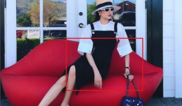 Phạm Hương bị soi cánh tay gầy như que củi nhưng vòng 1 lại lớn bất thường